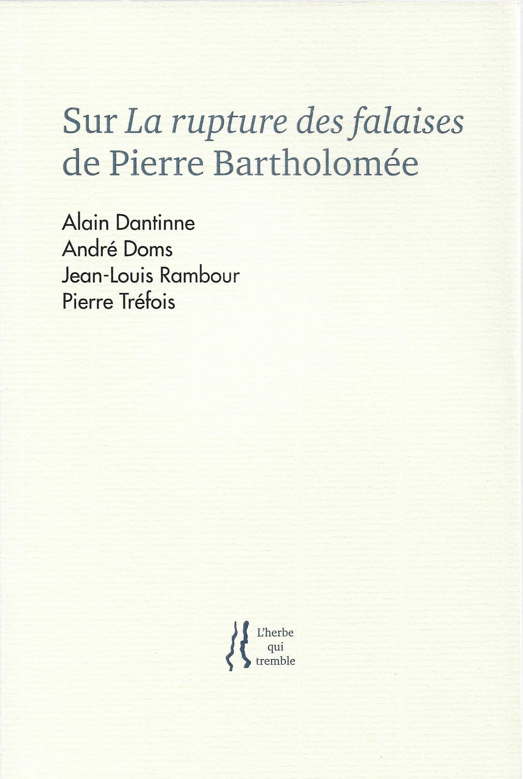 Alain Dantinne, André Doms & Jean-Louis Rambour