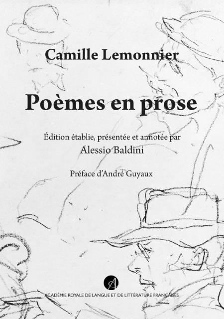 Publication des Po&egrave;mes en prose de Camille Lemonnier